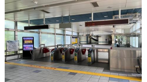 東湖站位於在康寧路三段路上，於2009年7月通車啟用。車站為高架三層車站，共設有3處出入口，二樓為大廳層，三樓為月台層，為兩座側式月台，在一樓牆面設有《湖波盪漾》之公共藝術。
&nbsp;