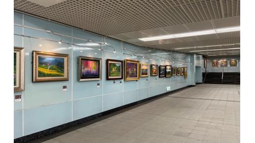 南港展覽館站為目前台北捷運東側最重要之轉運站，同時也是台北捷運系統唯一雙路線端點車站，車站外設有南港展覽館，館內不定期設有各式展覽、活動等等。