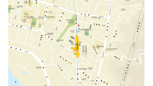 新店區公所站編號為G02，位在北新路一段，於1999年11月啟用，車站設有一出口可通往至聯合開發大樓，於附近設有新店行政園區，園區內設有各公家機關及國民運動中心。
&nbsp;