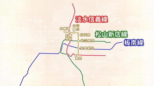 &nbsp;新莊線台北市段為大橋頭站至東門站，全長約7公里，於2001年6月動工，2012年9月30日全線通車，沿線共設7座車站，有5站為轉乘站，可經由新莊線台北市區段轉乘至板南線、松山新店線及淡水信義線。
