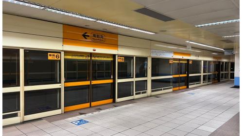 &nbsp;丹鳳站編號為O20，位於中正路上，於2012年1月啟用。丹鳳站為地下二層車站，設有2處出入口。地下一樓為大廳層，地下二樓為月台層，設有一座島式月台及全高式月台門。【圖/一月台，往南勢角方向(O19輔大站)】