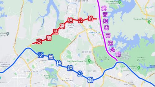 &nbsp;克蘭芝高速公路全長8.4公里，自格利巴督交流道至登雅交流道，分別連接至武吉知馬高速公路及泛島快速公路。
