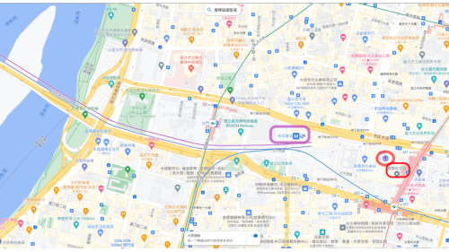 桃園機場捷運台北車站編號為A1，站體位在鄭州路上，於2017年3月啟用，為機場捷運線之始發站，串聯台北地區交通之重要車站，旅客可透過站內地下道及聯通道轉乘至台北捷運板南線、淡水信義線、台鐵及高鐵，形成五鐵共構，於車站附近設有台北轉運站及國立台灣博物館鐵道部園區。