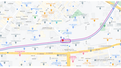 新北產業園區站為環狀線之轉乘站，站體位於五工路上，桃園機場捷運編號為A3，於2017年3月啟用，環狀線編號為Y20，於2020年1月啟用，為台灣第一座有兩條高架路線的捷運站，車站附近有晶冠廣場及興化公園。