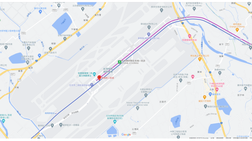 機場第二航廈站編號為A13，位於航站南路上，於2017年3月啟用，與第二航廈連通，設有行李卸載系統可處理預辦登機旅客之行李。
&nbsp;