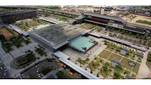&nbsp;桃園機場捷運沿線車站-桃園高鐵站(A18)俯瞰圖