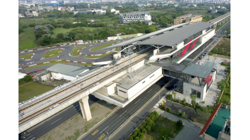 &nbsp;桃園機場捷運沿線車站-興南站(A20)俯瞰圖
&nbsp;