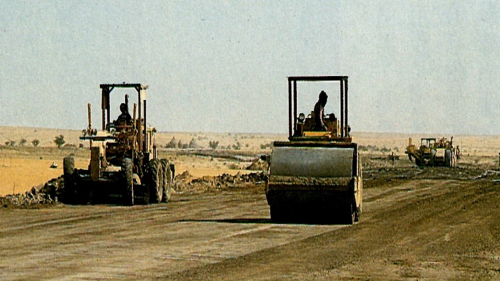 榮工處於1982年6月承接吉善10號道路工程，長達75公里。吉善位於沙國西南部的沙漠地區，夏季炎熱又有沙暴，榮民員工長年在炎熱的風沙瀰漫中施工，無比艱辛，此工程於1986年9月完成。