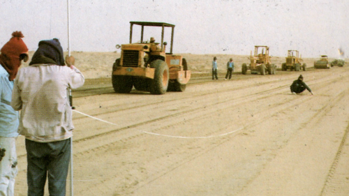 榮工處於1982年6月承接吉善10號道路工程，長達75公里。吉善位於沙國西南部的沙漠地區，夏季炎熱又有沙暴，榮民員工長年在炎熱的風沙瀰漫中施工，無比艱辛，此工程於1986年9月完成。