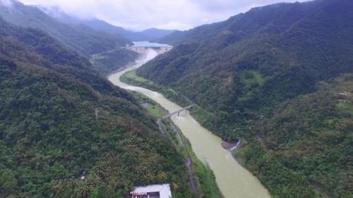 翡翠電廠及翡翠水庫遠眺