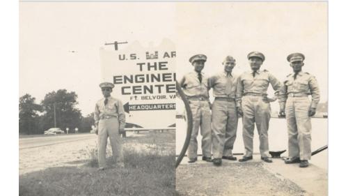 &nbsp;1952-1953年，嚴孝章先生赴美國工兵學校深造。