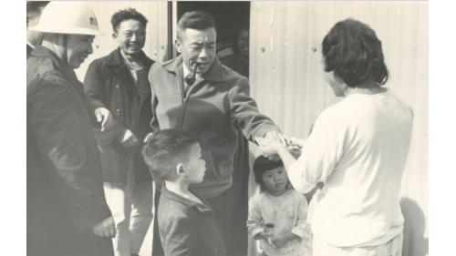 &nbsp;嚴孝章處長關懷榮工弟兄家庭