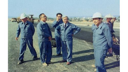 &nbsp;嚴孝章處長視察高速公路施工