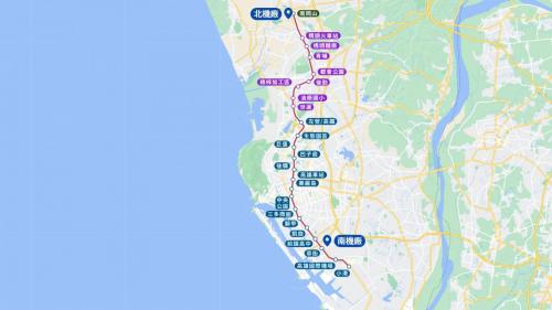&nbsp;高雄捷運紅線路線代號為R，代表色為紅色，為南北向捷運路線，全長28.3公里，營運中車站為小港站R3至南岡山站(R24)共有24站，由8座地下車站、15座高架車站及1座地面車站組成，並設有南機廠及北機廠。【圖/紅線路網圖】