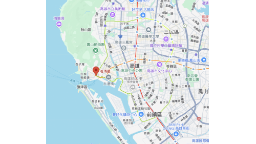 &nbsp;哈瑪星站編號為O1，位於鼓山區臨海二路，於2008年9月啟用，為高雄捷運橘線之端點站，可旅客可於此站站外轉乘環狀輕軌哈瑪星站。本站原站名為「西子灣站」，因車站實際上位於哈瑪星聚落內，離西子灣尚有一段距離，故於2024年更名為哈瑪星站。