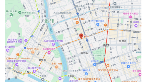 &nbsp;前金站編號為O4，位於前金區中正四路，於2008年9月啟用，車站週邊多有金融業設點，方便民眾商辦使用，此外車站附近還設有前金國小。
