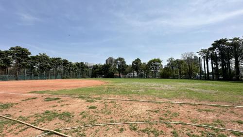 &nbsp;苓雅運動園區站編號為O9，位於苓雅區中正一路，於2008年9月啟用，本站鄰近高雄交流道旁，可轉乘往返於高雄及臺北、臺中、嘉義、臺東等地間的國道客運或一般公路客運。車站附近設有高雄市苓雅運動中心、中正運動場及中正壘球場。 【圖/中正壘球場】