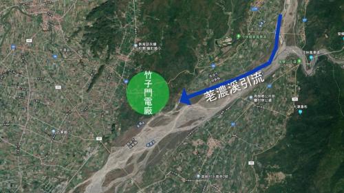 舊寮圳:日據時代，為配合台灣鐵路線之貫通、高雄港之興建及南部重工業 之開發，需電孔急，於1907-1909年間強對竹仔門山開鑿隧道，將 荖濃溪全量之水，移流至竹仔門發電所，沖流發電