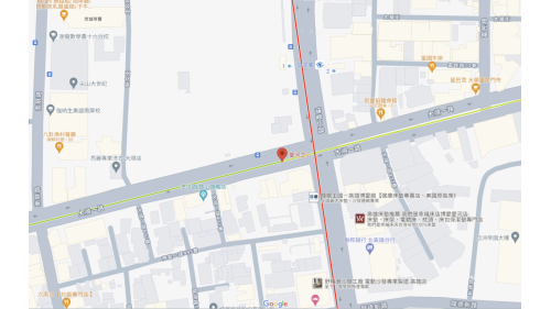 &nbsp;愛河之心站編號為C24，位於鼓山區大順一路與博愛一路交叉口，分西側月台及東側月台。車站附近為高雄捷運紅線凹子底站，欲轉乘捷運紅線之旅客可於此站外轉乘。