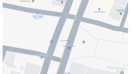 &nbsp;科工館站編號為C30，位於三民區大順三路與鐵道園區（大順三路309巷）交叉口。西側緊鄰台鐵科工館車站，欲轉乘台鐵旅客可於此站轉乘。
