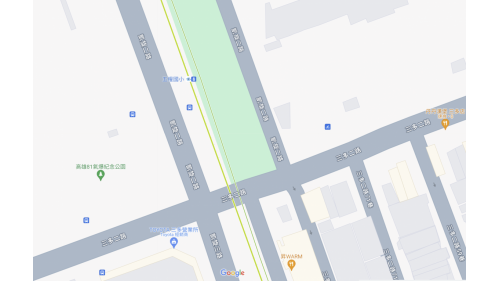 &nbsp;五權國小站編號為C34，位於苓雅區凱旋二路與三多二路交叉口附近。