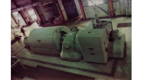 北部火力電廠1955年新完工之發電機組
