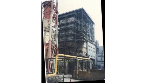 大林電廠機組改天然氣工程：1990年第五號汽輪發電機組與4部氣渦輪機改建成天然氣發電