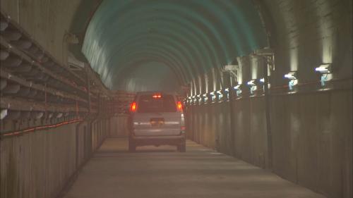 木瓜溪流域龍溪電廠入口隧道