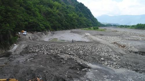 高屏溪流域竹門電廠攔河堰