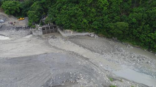 高屏溪流域竹門電廠取水口