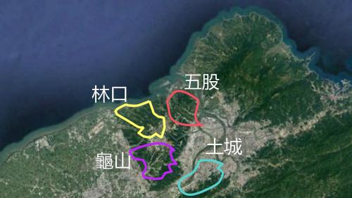 台北港緊鄰五股、土城、林口、龜山等工業區。