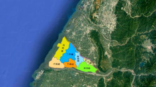 莿仔埤圳的大大小小水路，延展於溪州、埤頭、二林，芳苑、北斗、竹塘、大城等聚落。