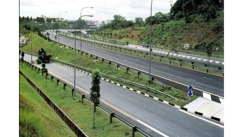 榮工處承接的海外公路工程-新加坡快速道路工程