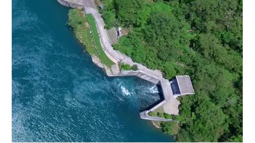 谷關新尾水隧道引水往天輪調整池