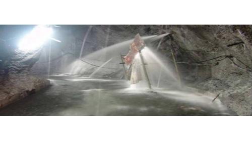 大甲溪谷關電廠排水廊道大量滲水