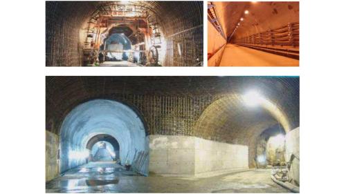 大甲溪流域谷關電廠新廠房通道重建