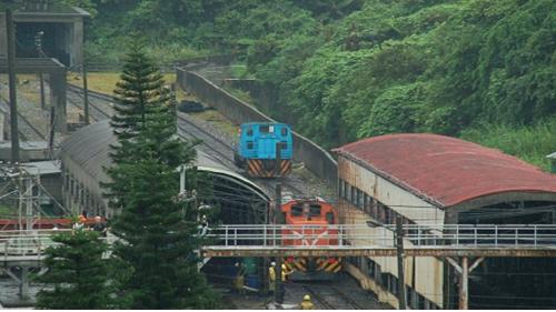 深澳電廠內輸煤火車道