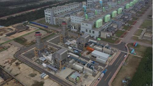 2018年3月七號機組之第一階段燃氣單循環機組2部完工，併聯商轉。