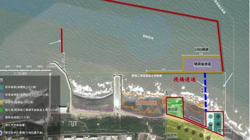 計畫於2023年能供應新增機組之燃料所需，並將於2026年完成整體接收站工程。