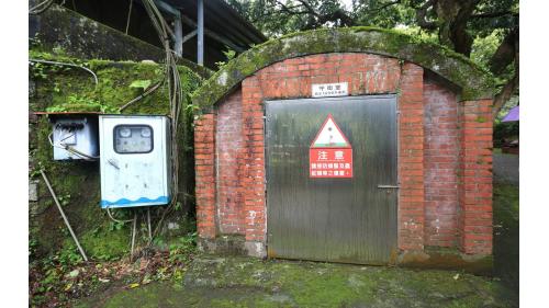 雙峻頭水源地的守衛室是縣定古蹟之一。