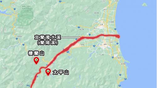 平地鐡路土場至羅東沿蘭陽溪興建。
日治時期日人調查發現「宜蘭濁水溪(蘭陽溪)兩岸森林，極富開採價值」。