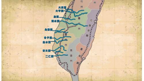 由於嘉南平原的河流多為東西走向，原各糖廠鐵路的延伸受阻於河流，南北線若以后里或大甲為起點，則需跨越寬闊的大甲溪，爰以臺中車站為起點。
