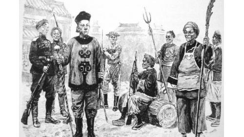 1900年6月15日西什庫戰役打響後，法意士兵與進攻的義和團展開激戰，打退義和團先鋒。義和團也向教堂發動進攻，守軍則以快槍與之對戰。
&nbsp;
