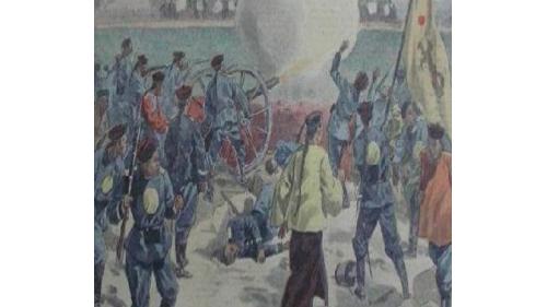 7月11日義和團及清軍再次進攻老龍頭車站，聯軍則用列低炮發射毒氣彈，清軍統領宋慶下令清軍撤退到北倉。
&nbsp;