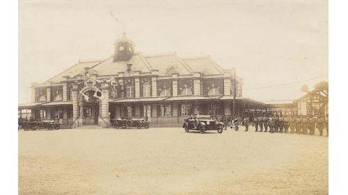 1905年日人規劃的新竹街，以新竹廳舍為中心。1920 年，新竹廳改新竹州。